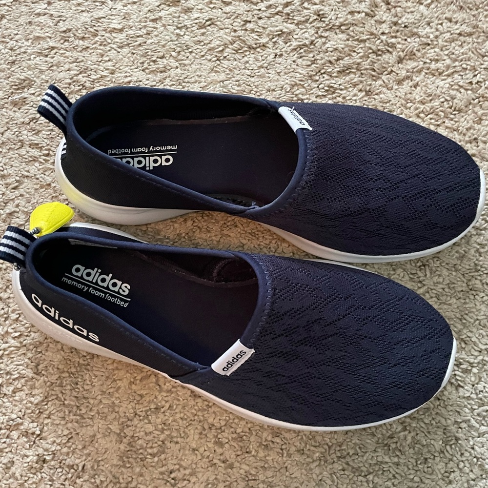 Adidas Women’s Navy Slip-On Shoe